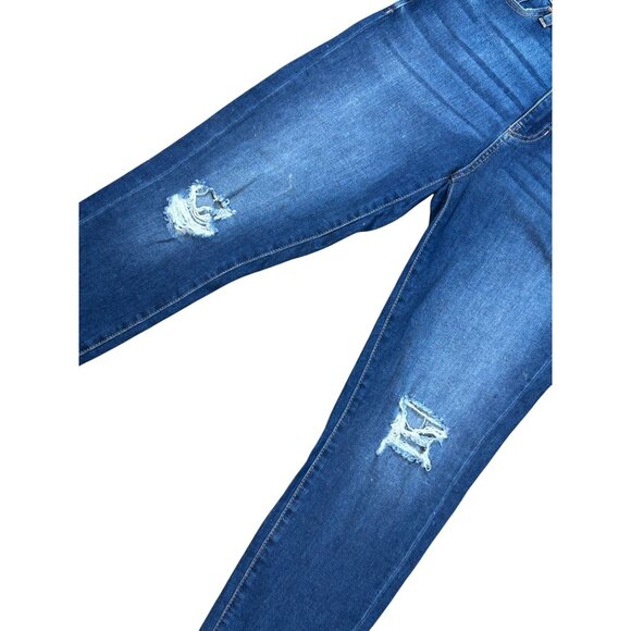 Kendall & Kylie The Kontour High Rise Jeans in Far and Away Wash Size 7/28 - Picture 3 of 9